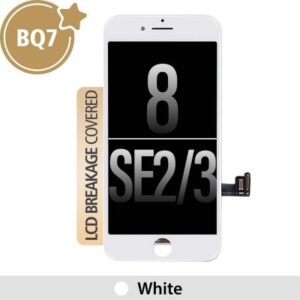 BQ7 LCD Assembly for iPhone 8 / SE (2020) / SE (2022) Screen Replacement-White