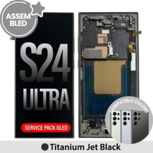 OLED Screen Replacement with Frame for Samsung Galaxy S24 Ultra S928B
