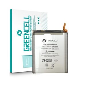 Greencell Samsung Galaxy S23 Ultra 5G S918B Replacement Battery with Adhesive Strips 4855mAh